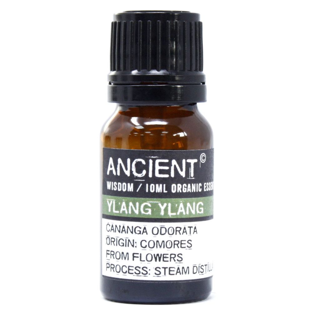Ylang Ylang Organic Essential Oil 10ml – Cananga Odorata | Steam Distilled Comores