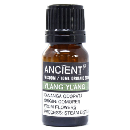 Ylang Ylang Organic Essential Oil 10ml – Cananga Odorata | Steam Distilled Comores