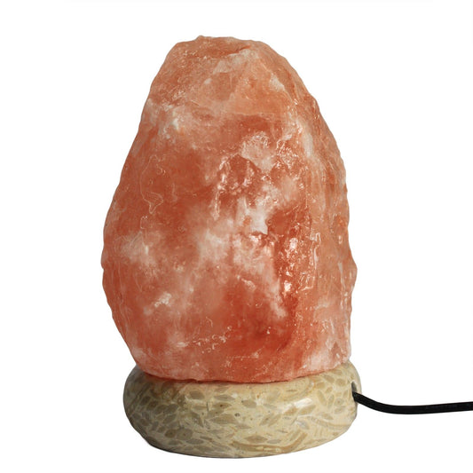 USB Himalayan Salt Lamp – 11.5cm | Natural Pink Rock Salt