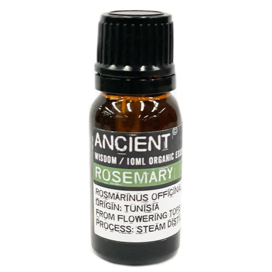 Rosemary Organic Essential Oil 10ml – Rosmarinus Officinalis | Steam Distilled Tunisia