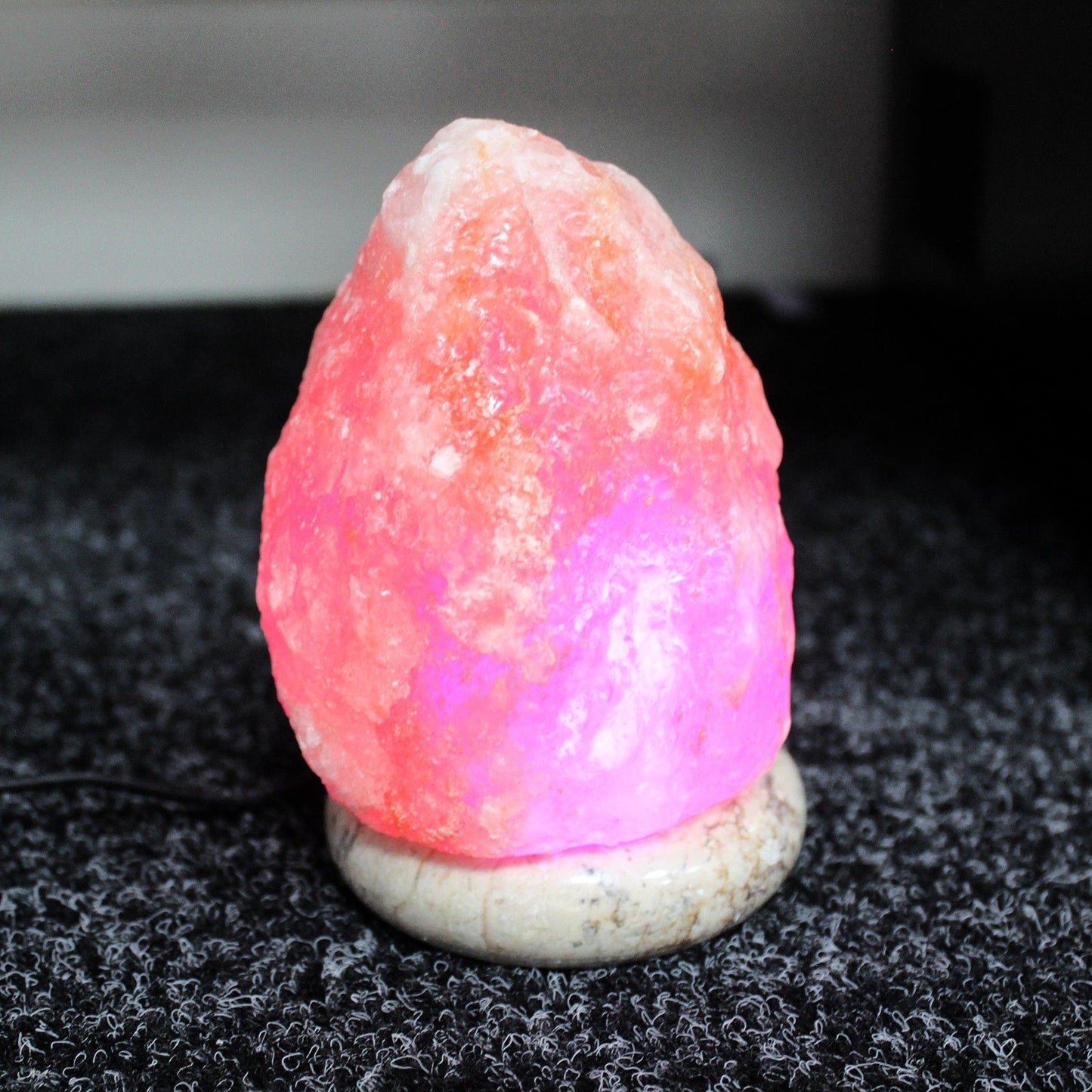 USB Himalayan Salt Lamp – 11.5cm | Natural Pink Rock Salt