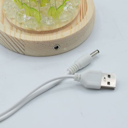 Floral Glow Garden Dome – 20 Sunflowers | LED & USB Powered