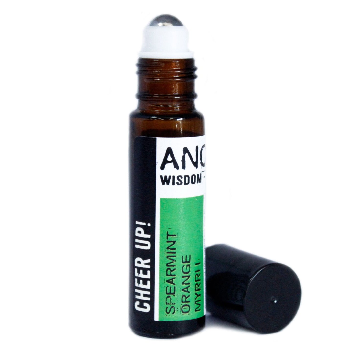 10ml Roll-On Essential Oil Blend – Spearmint, Orange & Myrrh