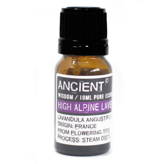 High Alpine Lavender Essential Oil 10ml – Pure Steam Distilled Aromatherapy Oil