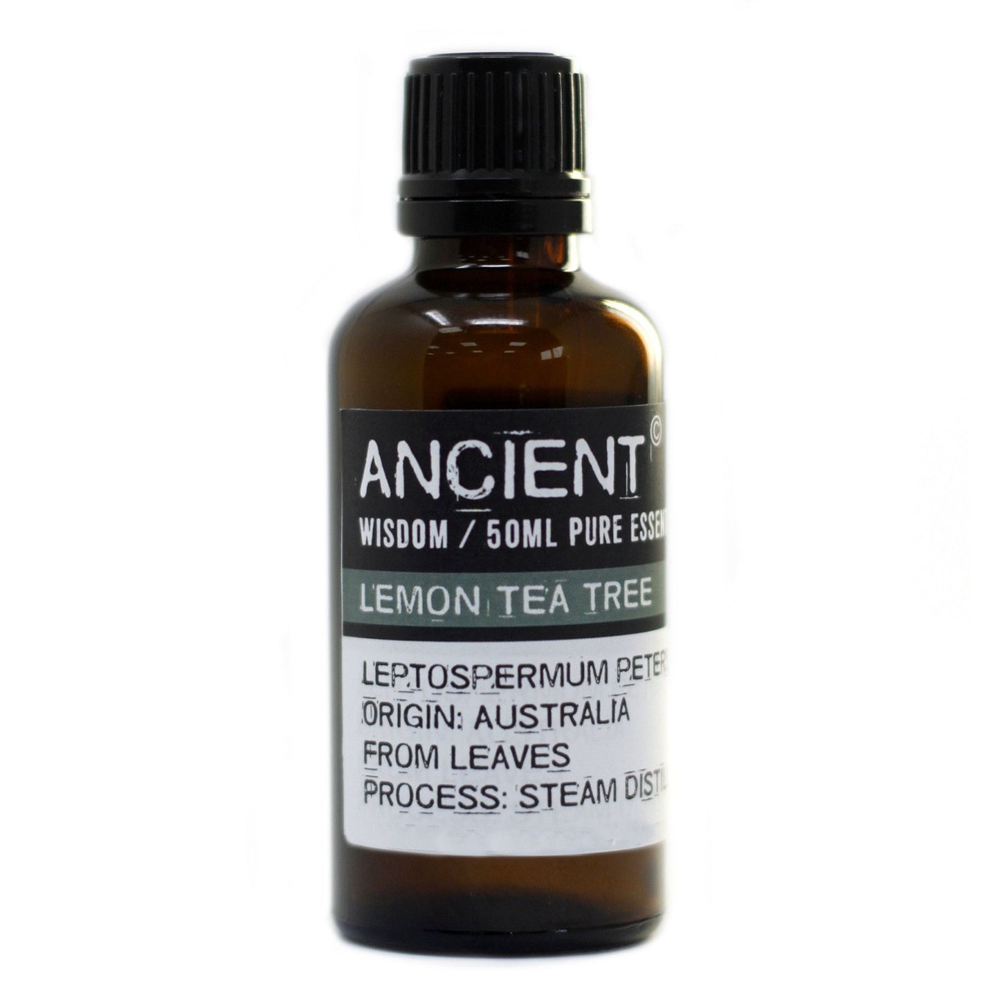 50ml Lemon Tea Tree Essential Oil – Leptospermum Petersonii | Steam Distilled Australia