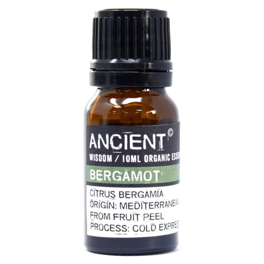 Bergamot Organic Essential Oil 10ml – Citrus Bergamia | Cold Pressed Mediterranean