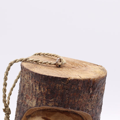 Grumpy Old Man Tree Trunk Bird House – Hand-Carved in Indonesia | Garden Decoration